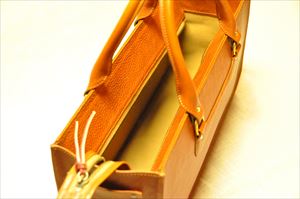 ＜欠品中＞Bone Bag　ブラウンレッド